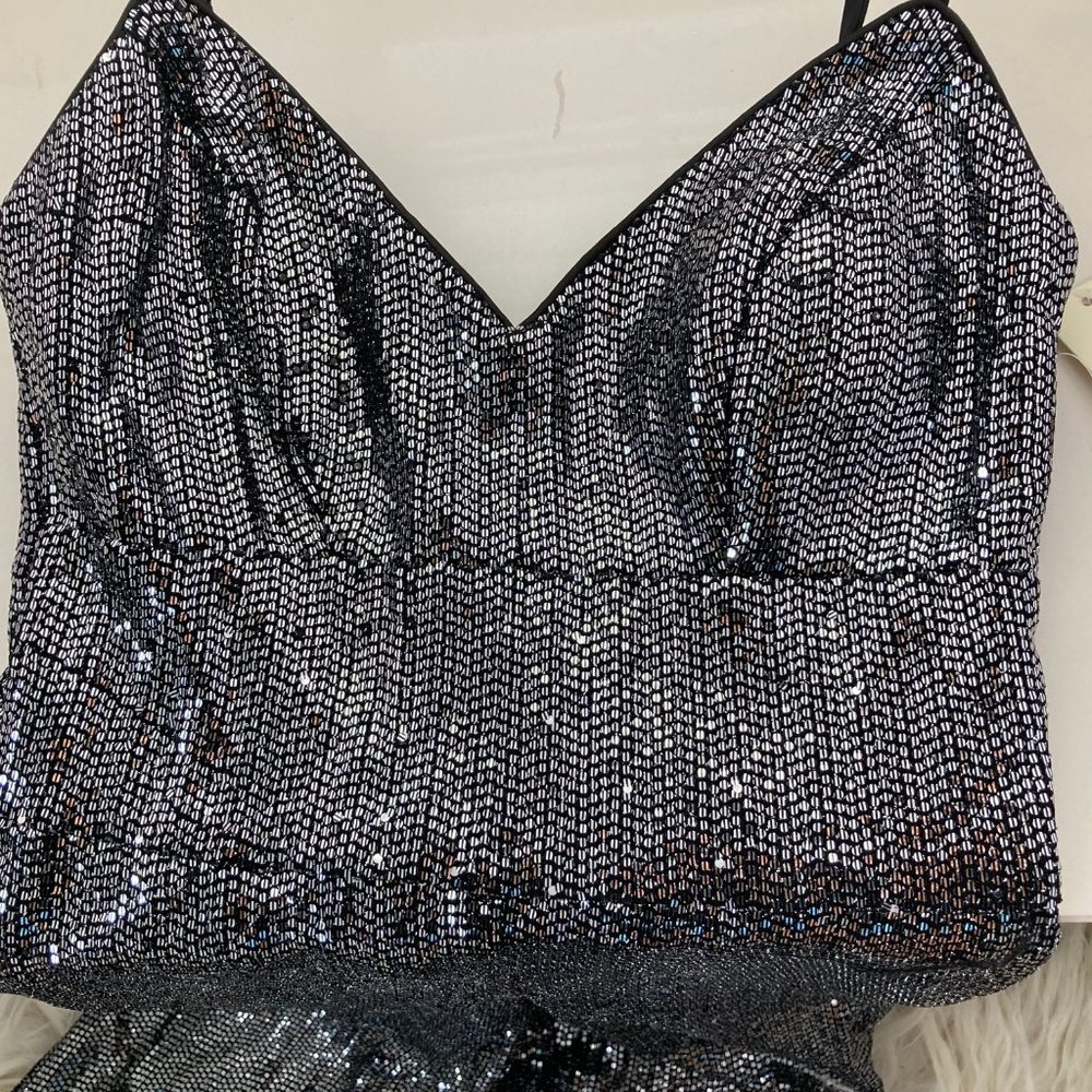 ELIZA J Embellished Wide Leg Jumpsuit - Picture 12 of 13